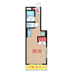 アフェット津田沼の物件間取画像